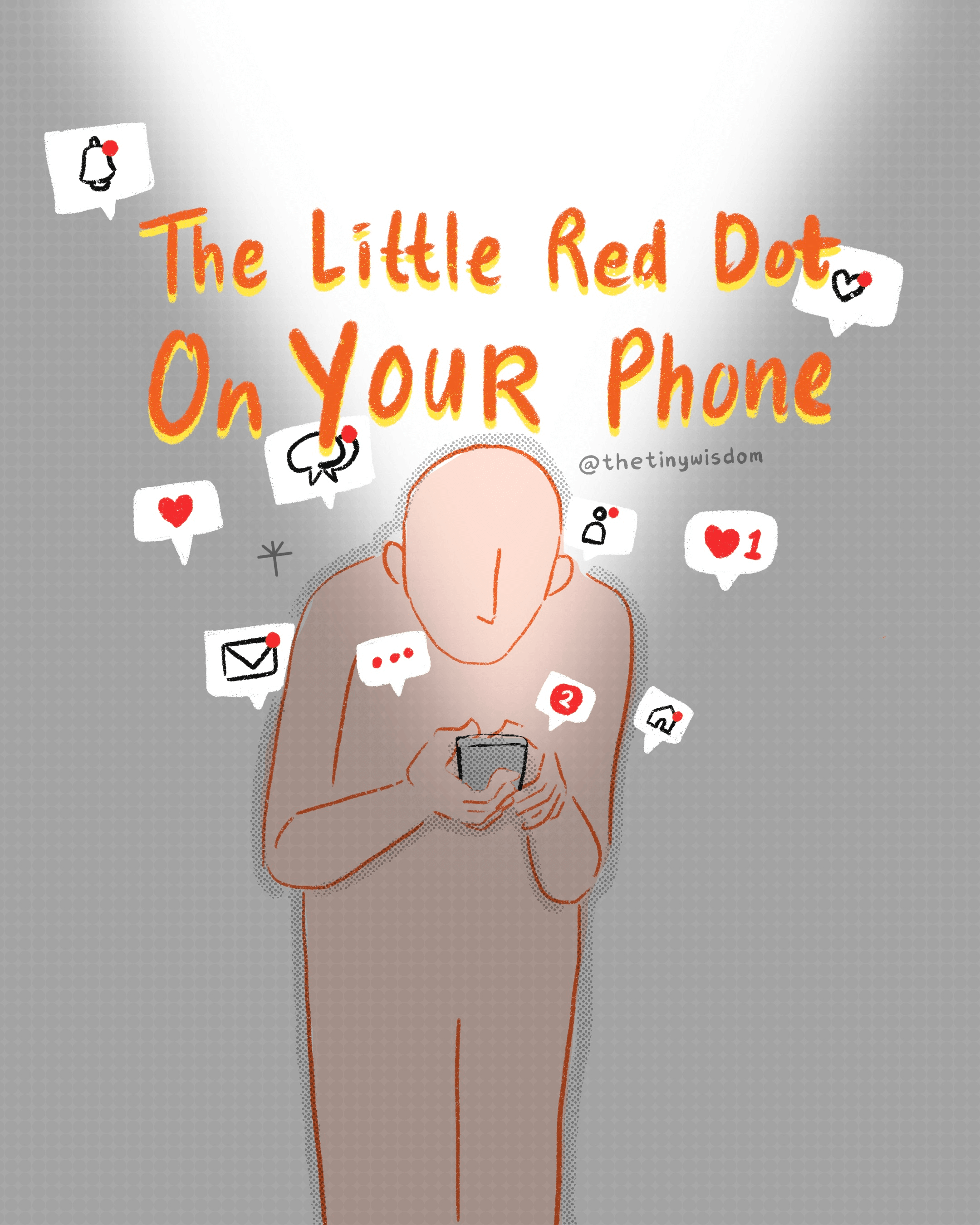 The little red dot on your phone