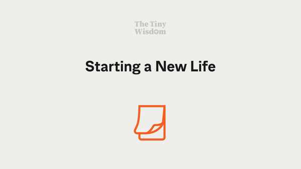 Starting a New Life